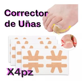Veraly Pegatinas Correctoras De Uñas Enterradas Dolor 4 Plantillas