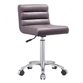 Beauty Salon All Purpose Rolling Stool Manicure Technician Stool Doctor Office Tattoo Stool with Height Adjustment Jockey