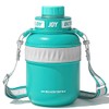BOTTLE JOY Stainless-Steel Water Bottle: Leakproof Lid, Perfect Sip, Double