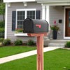 Architectural Mailboxes DPK000AM Drive-in Post, No Size, Aromatic Cedar