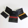 CLuaR Business Card Holder, Genuine Leather, Holds 50 Cards, Leather,
