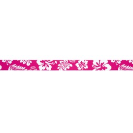 Country Brook Design - Pink Hawaiian Grosgrain Ribbon (5/8 Inch, 10 Yards)