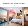 Infrared Motion Detector Anti Theft Fully Closed 360 ° Motion