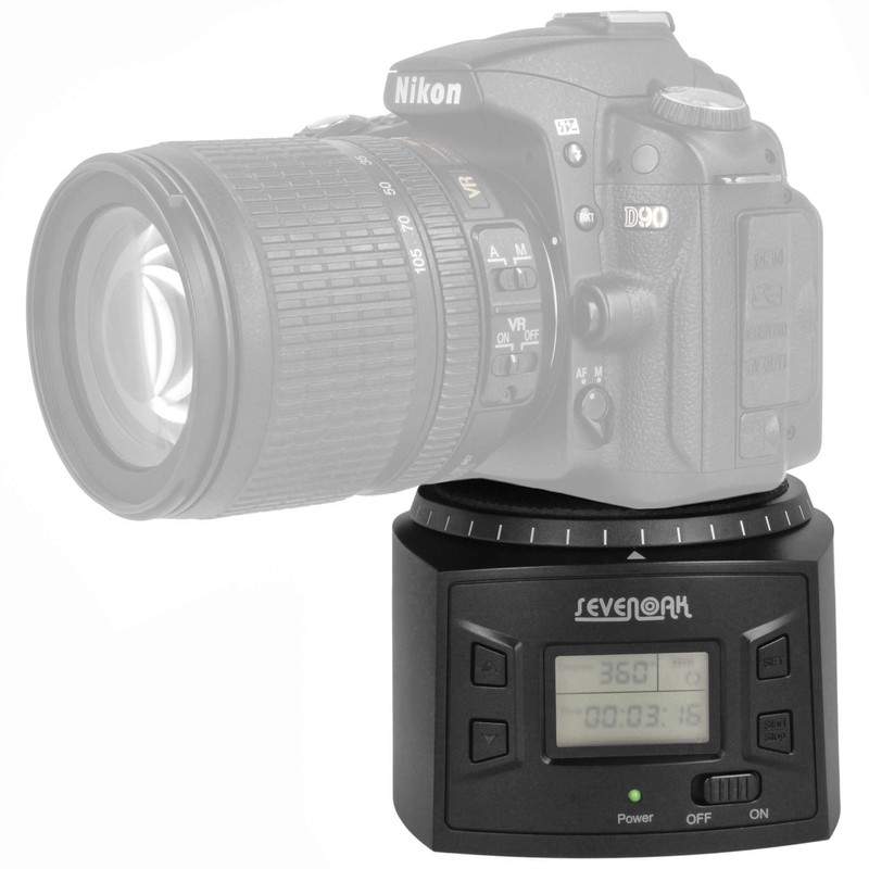 Sevenoak Electronic Panoramic Head | Time Lapse Recording with Cameras