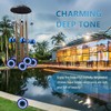YEBON Turkish Blue Evil Eye Amulet Wind Chimes for Home
