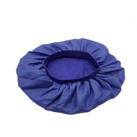 FELEFI Two Layers (Purple) Microfiber Night Sleep Cap Hair Bonnet with Elastic Band