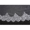 EllieHouse Women's 2 Tier Cathedral Lace Wedding Bridal Veil With