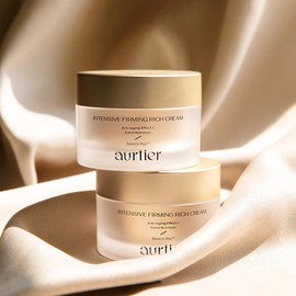 aurtier Intensive Firming Rich Cream – Anti-Aging Moisturizer with Collagen, Peptides - Lifting, Firming & Plumping, Wrinkle Reduction & Deep Hydration for All Skin Types (50ml / 1.69 fl. oz.)