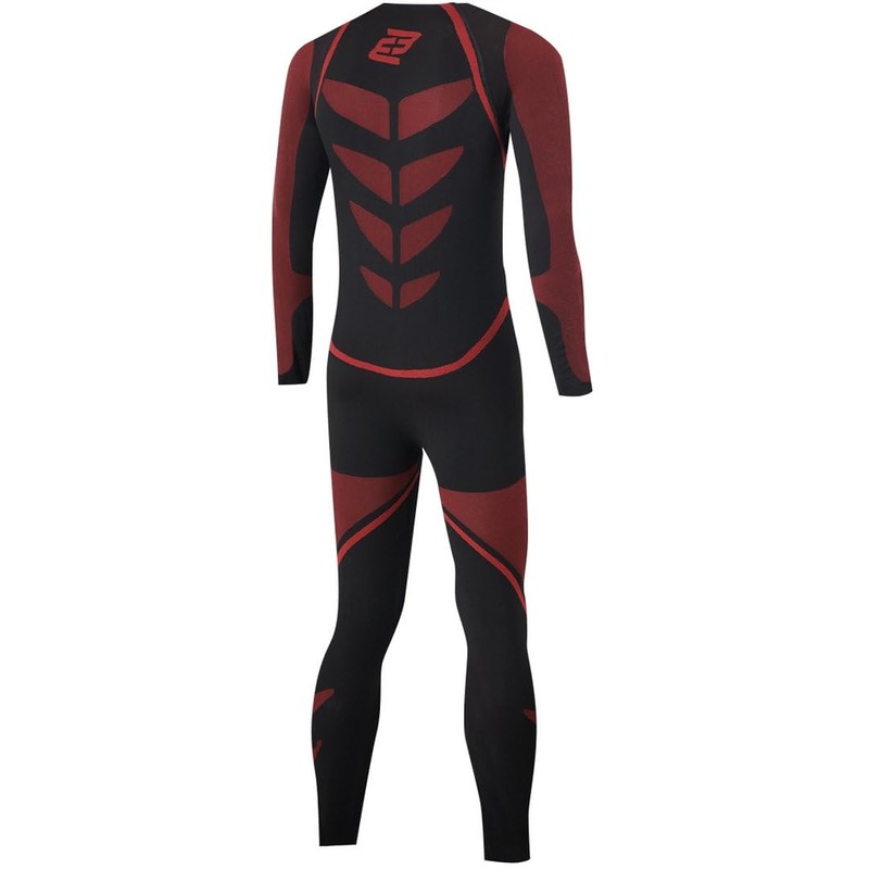 Bogotto Cool+ Undersuit, 1-Piece Functional Combo, black/red