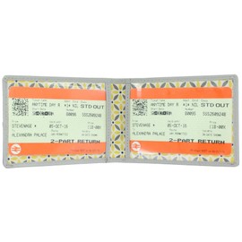 Mala Leather Cat Nap Collection Travel Card/Season Ticket Holder 681TC_86 Grey