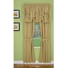 Today's Curtain, Orleans Scallop Curtain, Linen 63" Panel Pair and