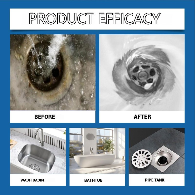 Wild Tornado Sink Drain Cleaner, Powerful Sink and Drain Cleaner