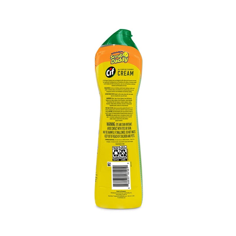 Limpiador en Crema Multiusos CIF 500 ml (LEMON)
