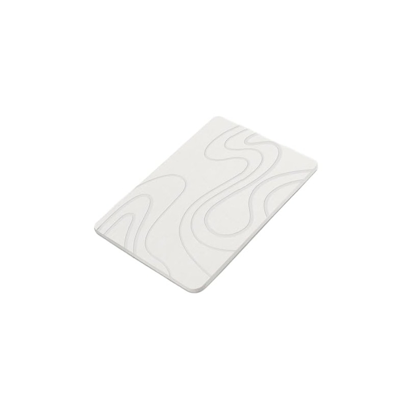 Tapete de baño de tierra natural para baño, de secado