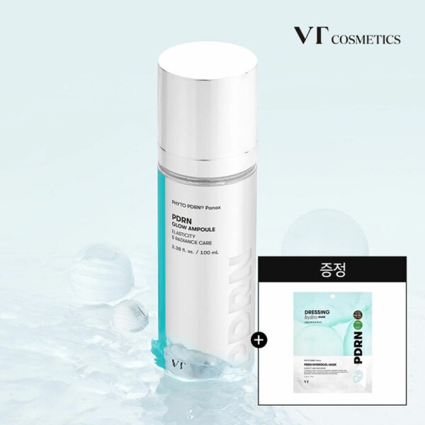  VT PDRN Glow Ampoule 100ml + Hydrogel Mask Free