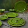 LEHAHA Melamine Dinnerware Set, 12-Piece Dishes Set, Lightweight and BPA