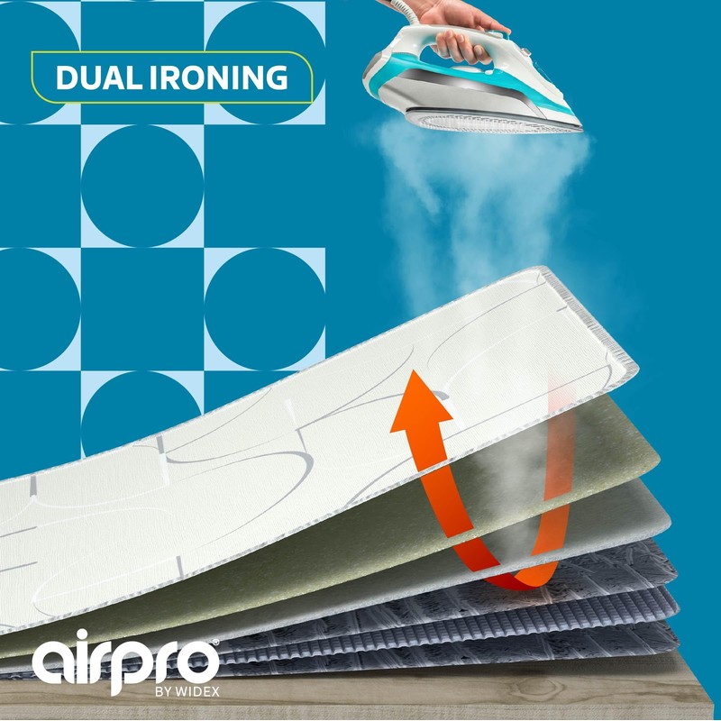 AirPro By Widex XL Ironing Mat - 135x65 cm -