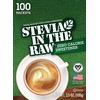 STEVIA IN THE RAW, Zero Calorie Sweetener Packets 100 Count
