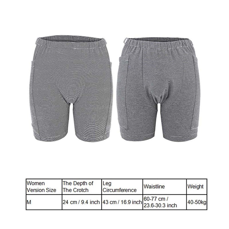 Incontinence Underwear Bladder Patient Urine Bag Pants Double Pocket Design