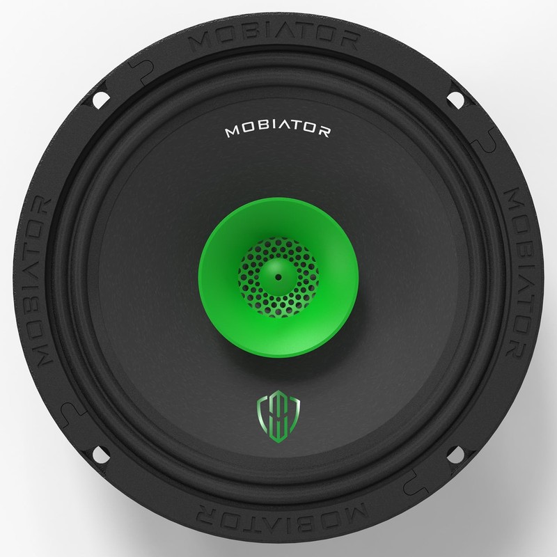 MB-M65T 6.5" 2-Way Pro Audio Midrange Coaxial Speakers, 360W Max,