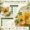 WOTIHA Wormwood Tea Bags, Pure Bitter Herbal Tea, 2.64 oz