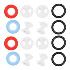 Hsthe Sea Tap Ceramic Repair Kit, Tap Tap Washers, 1/2 Inch Ceramic Tap Washers for Valve Tap, Leaking Tap