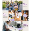 Hardcover Spiral Notebook journal with Removable Dividers Tabs, 300 Pages