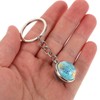 LIFKOME World Map Globe Keychain Creative Planet Key Chain Portable