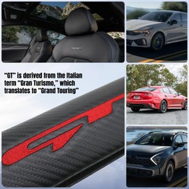 KAELTHAS Seat Belt Shoulder Pad Compatible with Kia K3 K5 Forte Stinger GT