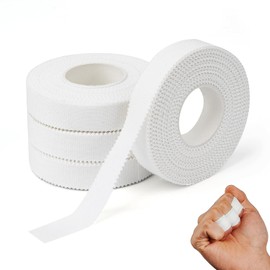 4 Rolls Zinc Oxide Tape 1.25cm x 10m Breathable Strapping Tape