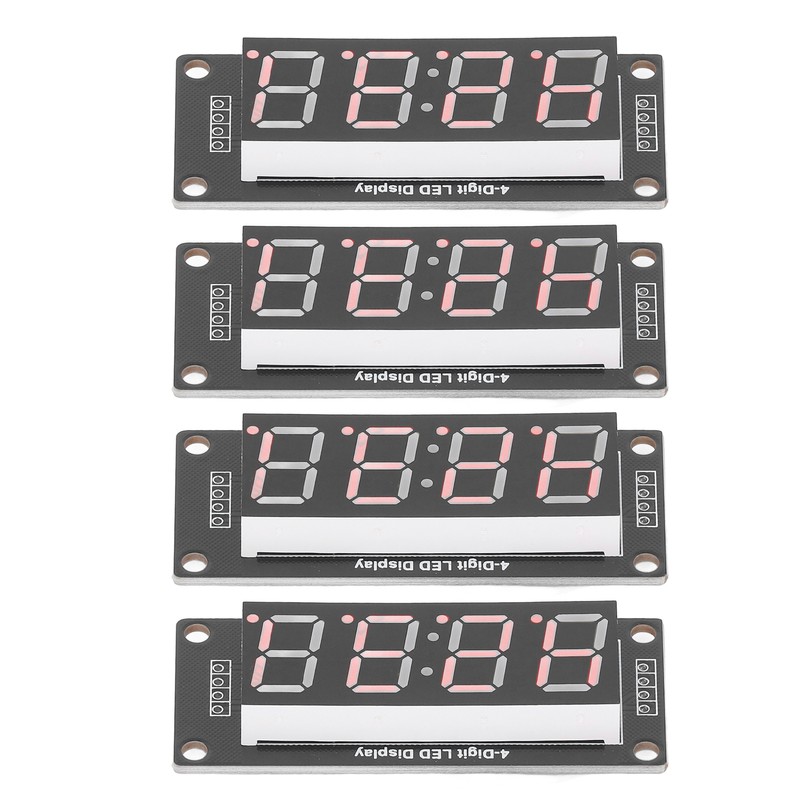 4 Set 4 Digit Digital Tube LED Display Board 7