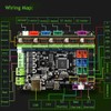3D Printer GenL V1.0 Controller Board, Integrated Mainboard Motherboard Compatible