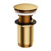 Omnires A706GLB Click-clack Stopper for Bathroom Sink with Overflow Klik-klak