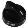 GYOFFULL 316442513 Stove Knob Black Gas Oven Range Control Assembly