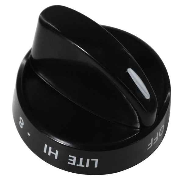 GYOFFULL 316442513 Stove Knob Black Gas Oven Range Control Assembly