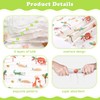 Pack of 6 Burp Cloths Baby Made of 100% Cotton,