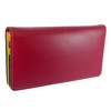 Hide and Sleek Ladies RFID Leather Flapover Matinee Organiser Purse