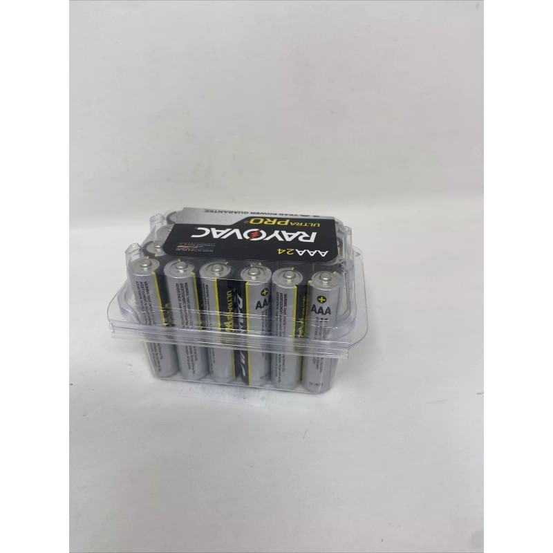 Rayovac Alkaline Reclosable AAA Batteries 24 Pack Exp 2031 New