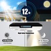 Hobychild Solar Fence Lights Outdoor，8 Pack IP65 Waterproof Fence Lights