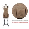 PATILWON Gardening Tool Apron with 14 Pockets for Women Waterproof