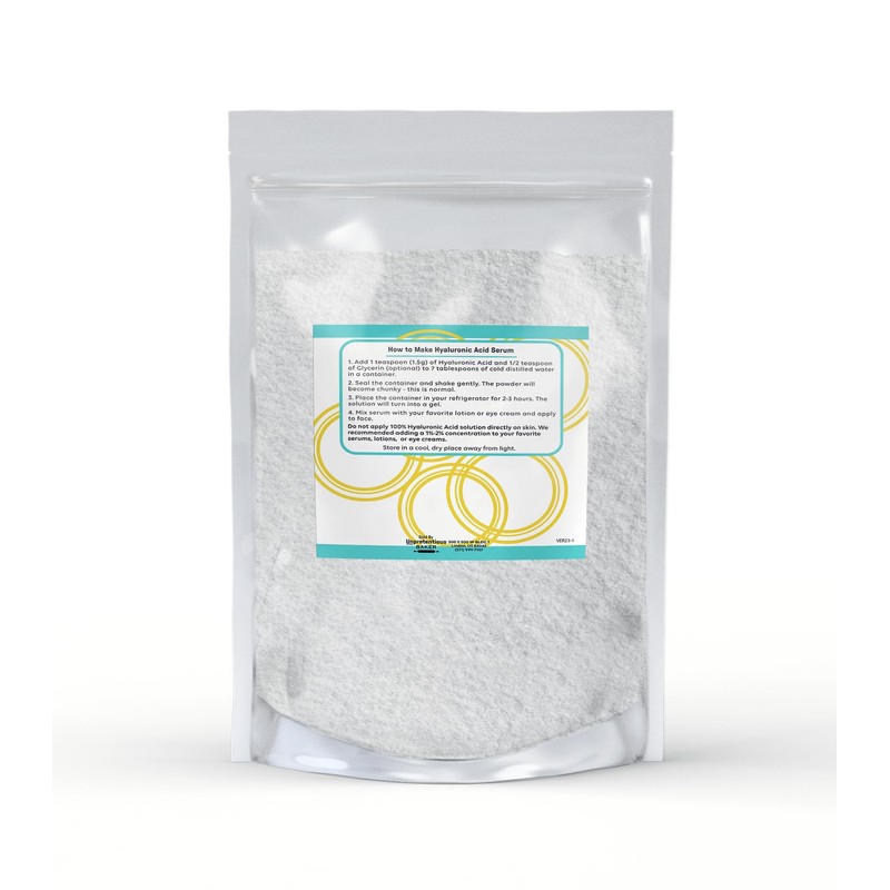 Unpretentious Hyaluronic Acid Powder (1 oz) Food & Cosmetic Grade,