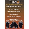 THMO Kids Winter Fingerless Gloves Thermal Warm Fleece Lined Thinsulate