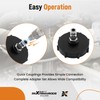maXpeedingrods 12Pcs Brake Master Cylinder Bleeder Kit with 1 Japanese