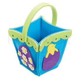 Sweetly Does It Hoppity Egg Hunt Basket 14 x 14 x 14 cm Felt