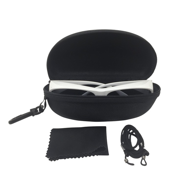 FALINGO Glasses Case XXL Black Pack of 2 170 x