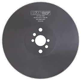 CMT Orange Tools 227.225.180P Circular Saw Blades for Cutting Metals and Steels HSS Vapo 225 x 1.9 x 32 Z180 BW-T4
