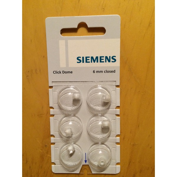 Siemens Click Dome 6 mm closed 6er Blister