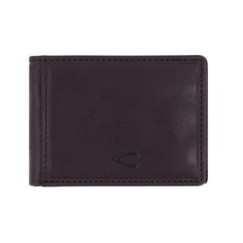 camel active Como Men's RFID Horizontal Leather Wallet, Medium, black, 000218