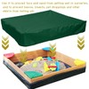 WWLEIHUO 120 x 120 x 20 cm Waterproof Sandpit Cover,