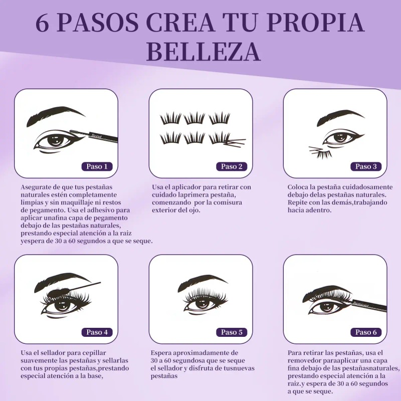 280pzskit De Extensiones Pestañas Raíces Curvaturad C 9-16mm
